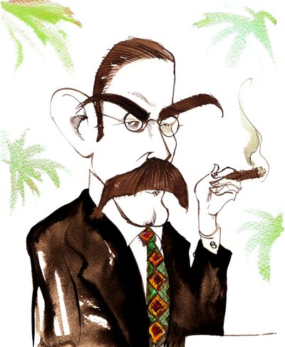 English writer Rudyard Kipling by Neale Osborne
